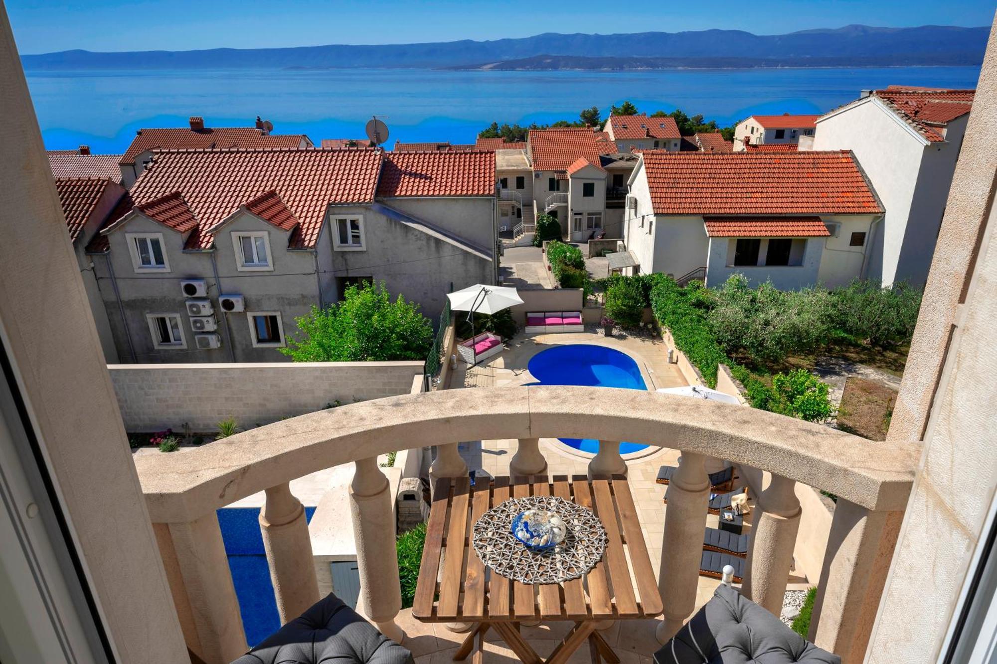 Hektorovic Poolside Apartments Bol Luaran gambar